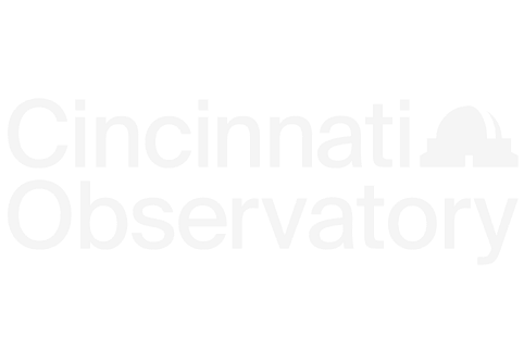 Cincinnati Observatory logo with observatory icon.